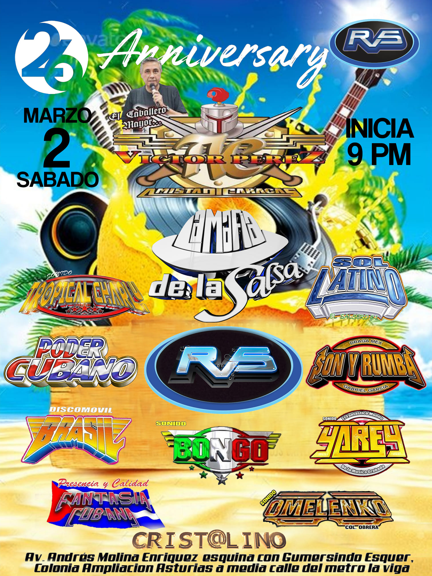 Aniversario De Rv5 & B- Day Julio