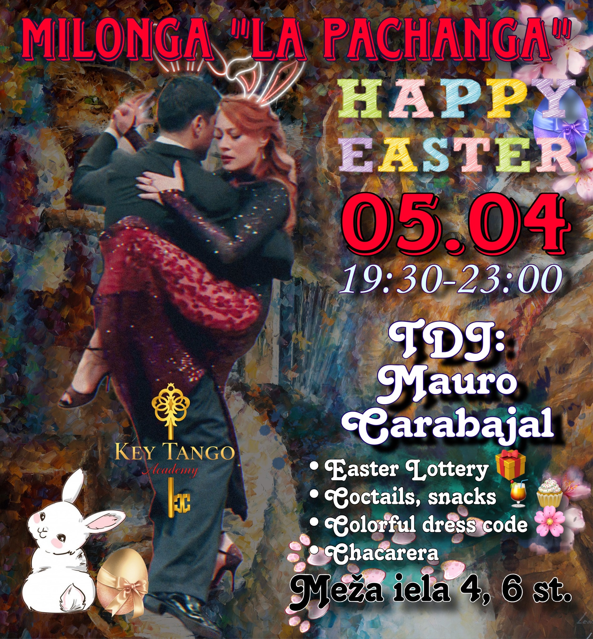 🌸 Milonga “LA PACHANGA”, Easter Party 🐰