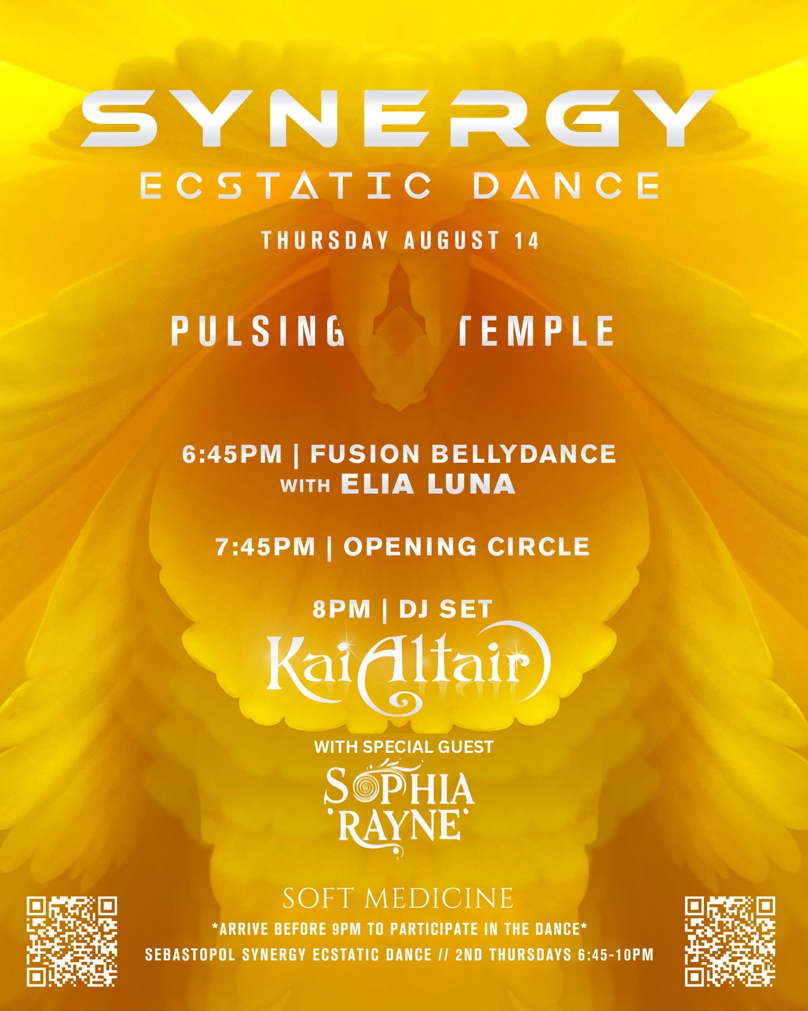 SYNERGY Ecstatic Dance: Pulsing Temple