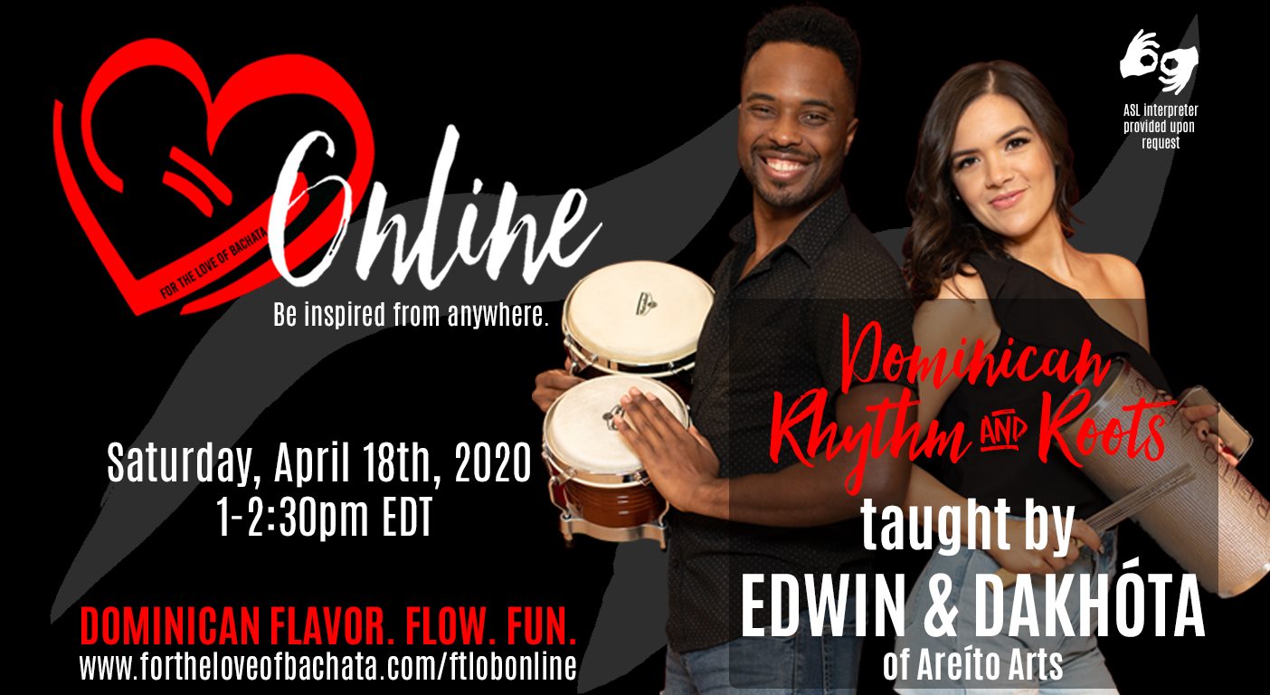 FTLOB Online with Dakhóta & Edwin of Areíto Arts - April 18th