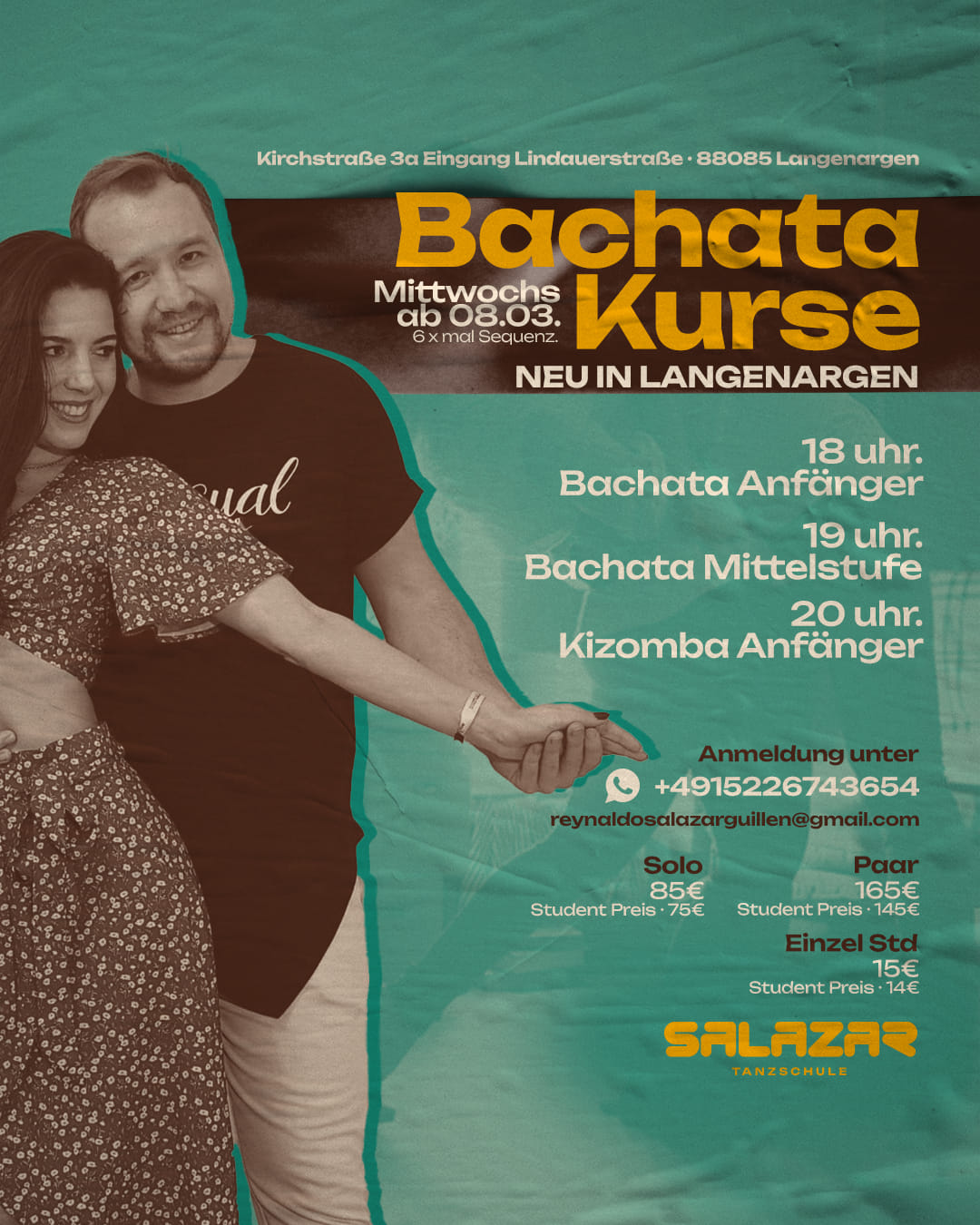 Bachata & Kizomba Kurse