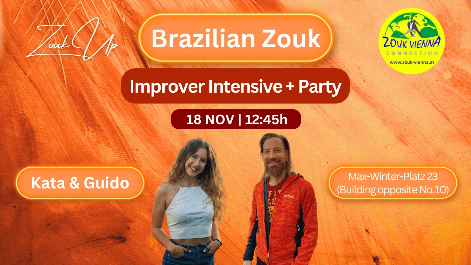 Brazilian Zouk Improver Intensive Weekend (Nov)
