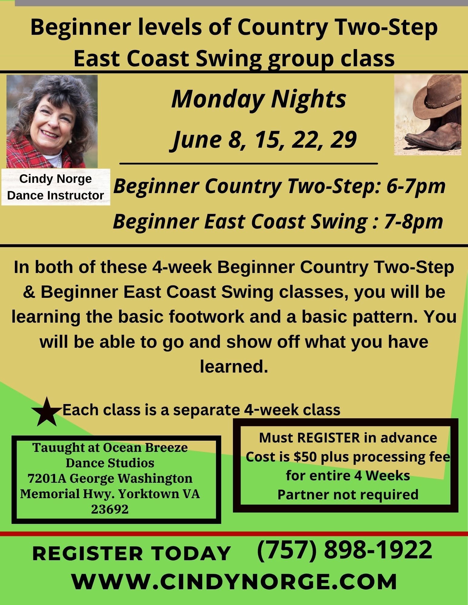 Beginner East Coast Swing