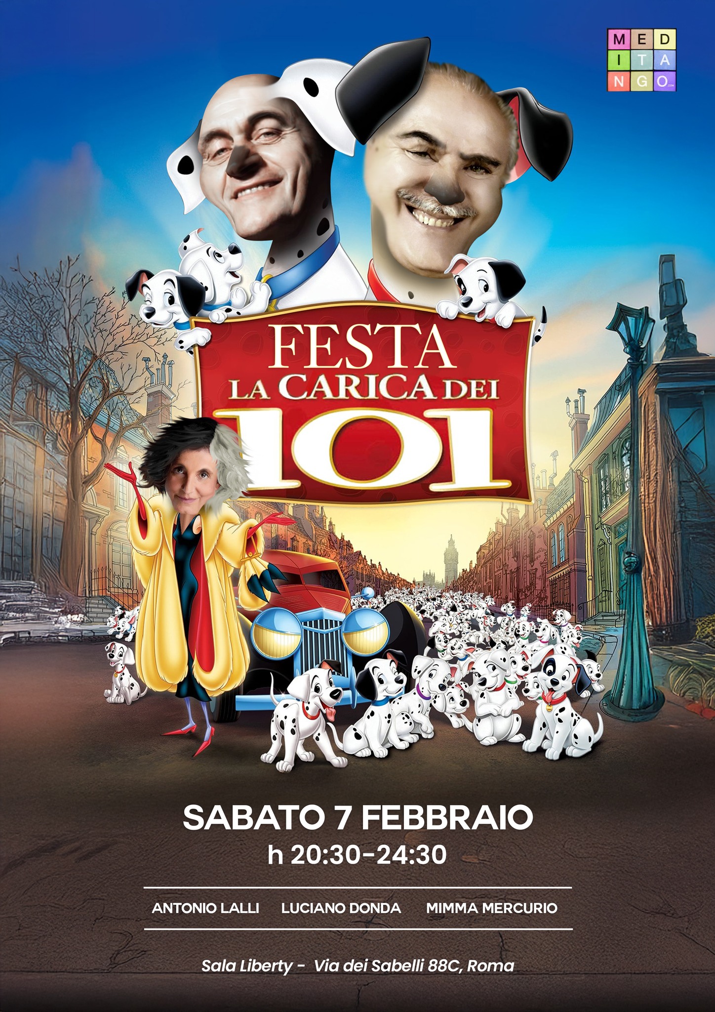 🐾 Festa 🎂 LA CARICA DEI 101 🐾
