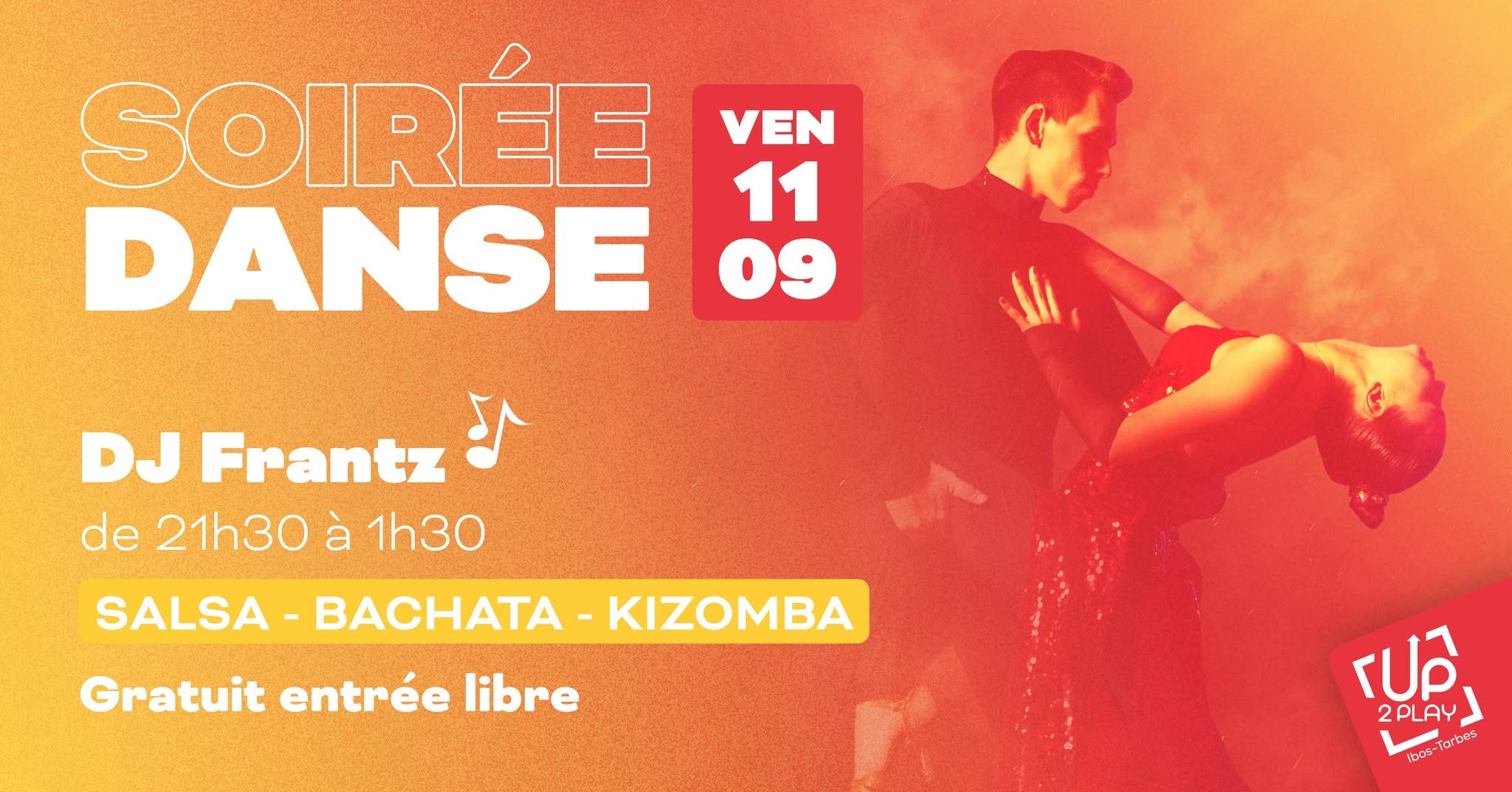 SOIRÉE SBK - DJ FRANTZ UP2PLAY Ibos-Tarbes