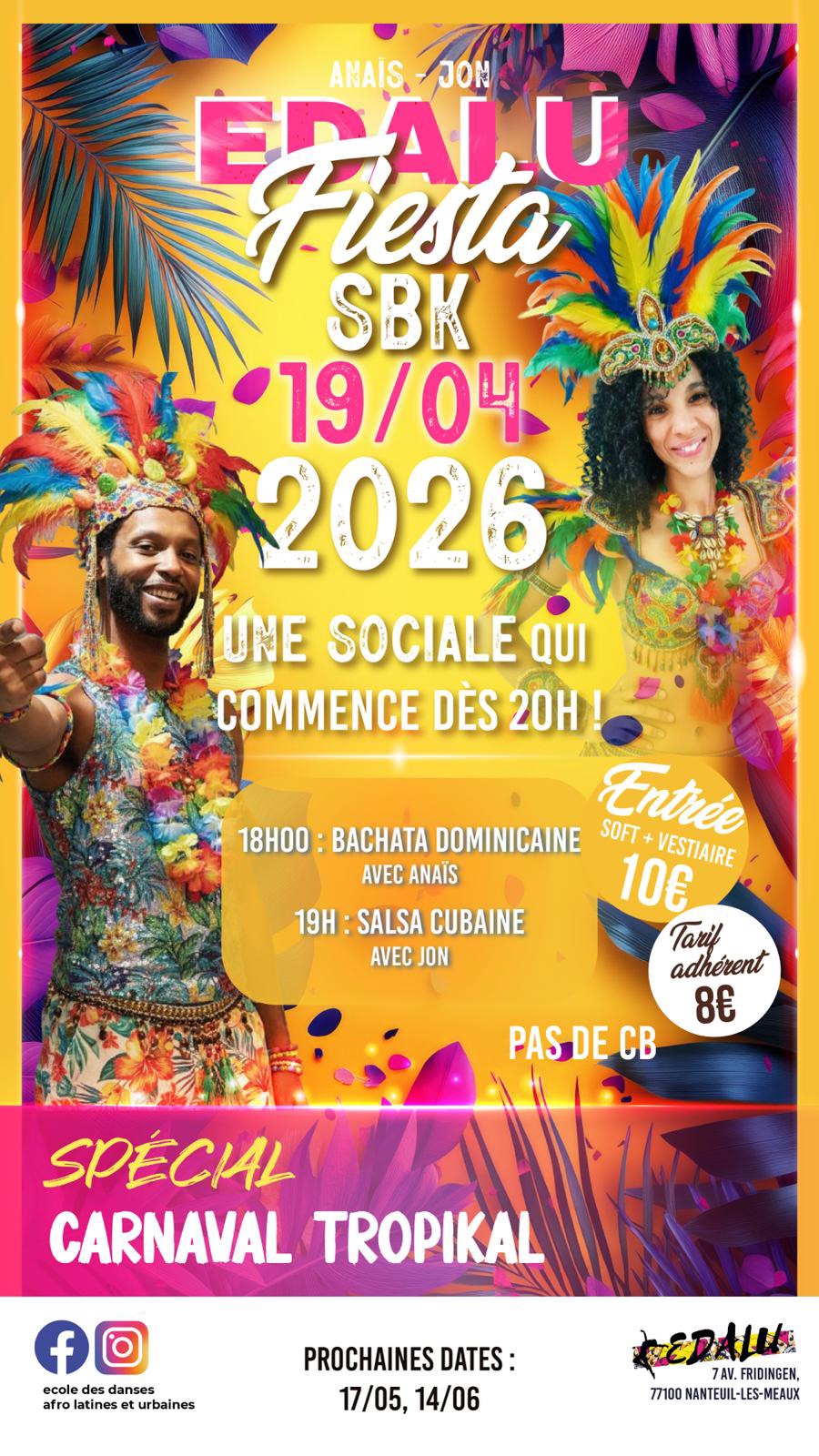 Fiesta SBK Spécial Carnaval Tropical 🌴