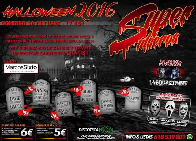 Fiesta Halloween 2016 SuperSalseros