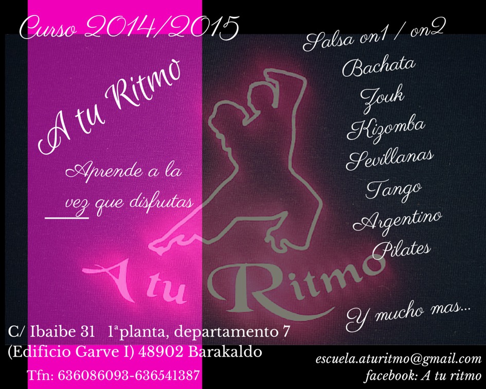Nuevos grupos en A Tu Ritmo De ZOUK Y ZUMBA!!!