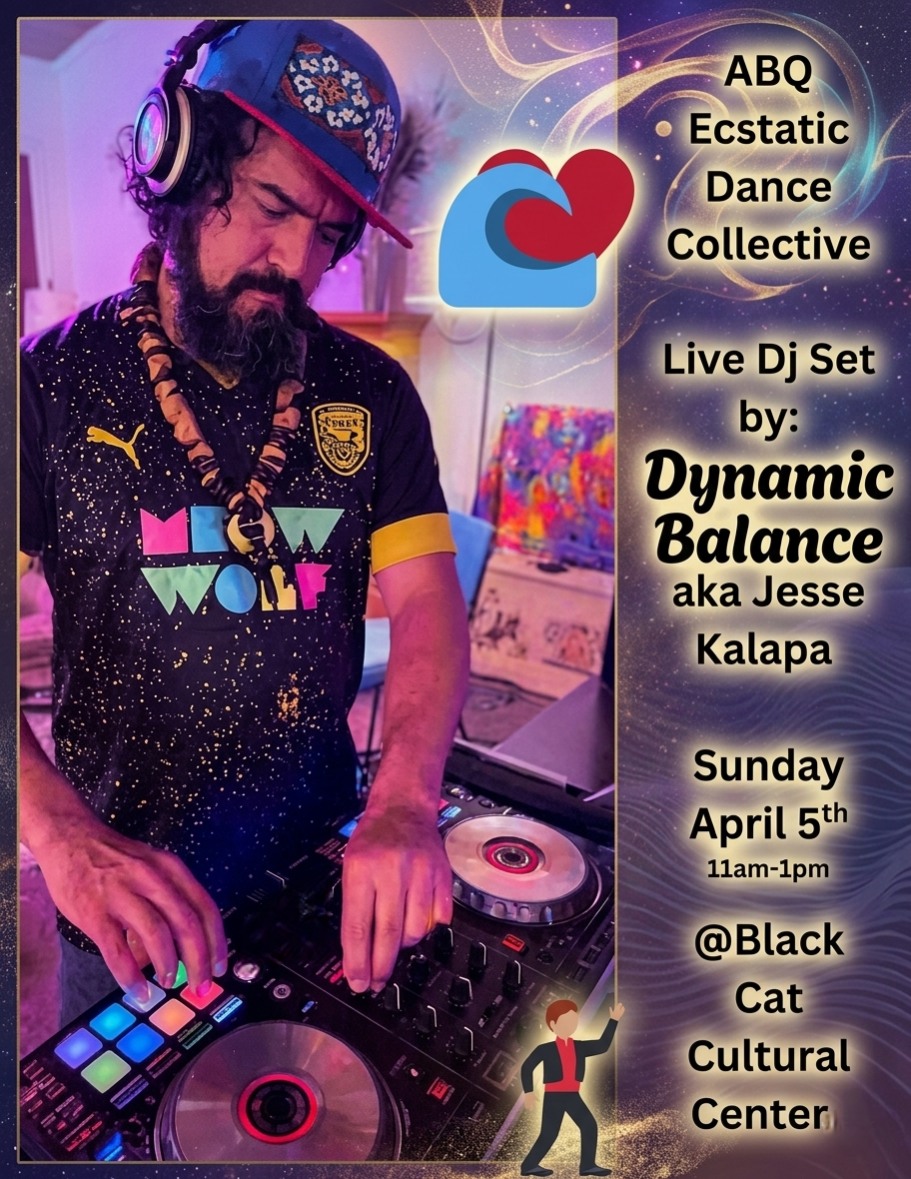 ABQ Ecstatic Dance Collective Sunday April 5th! 11 AM