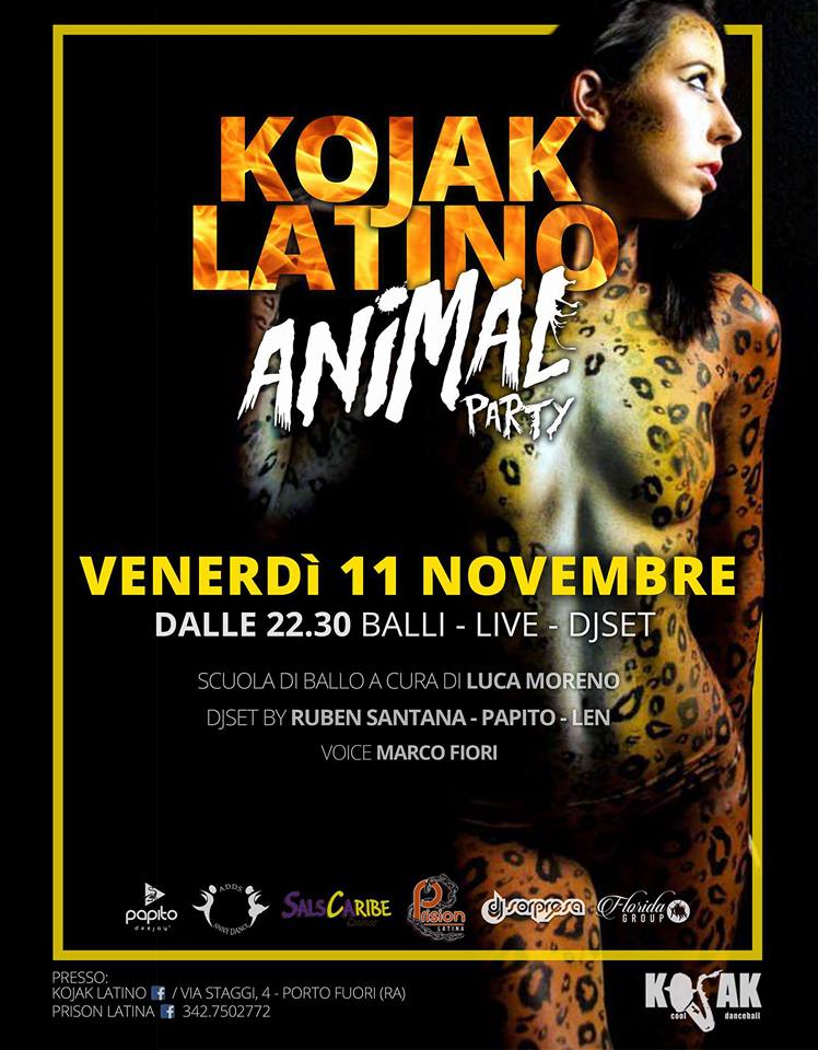 Kojaklatino ANIMALparty