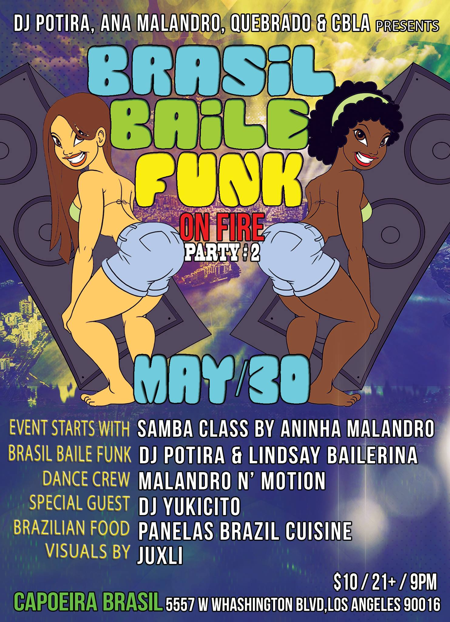BRASIL BAILE FUNK ON FIRE party #2
