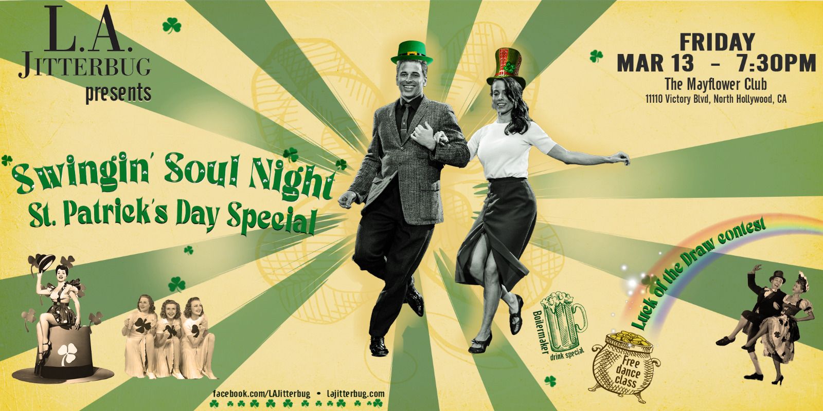 Swingin' Soul St Paddy's + Contest!