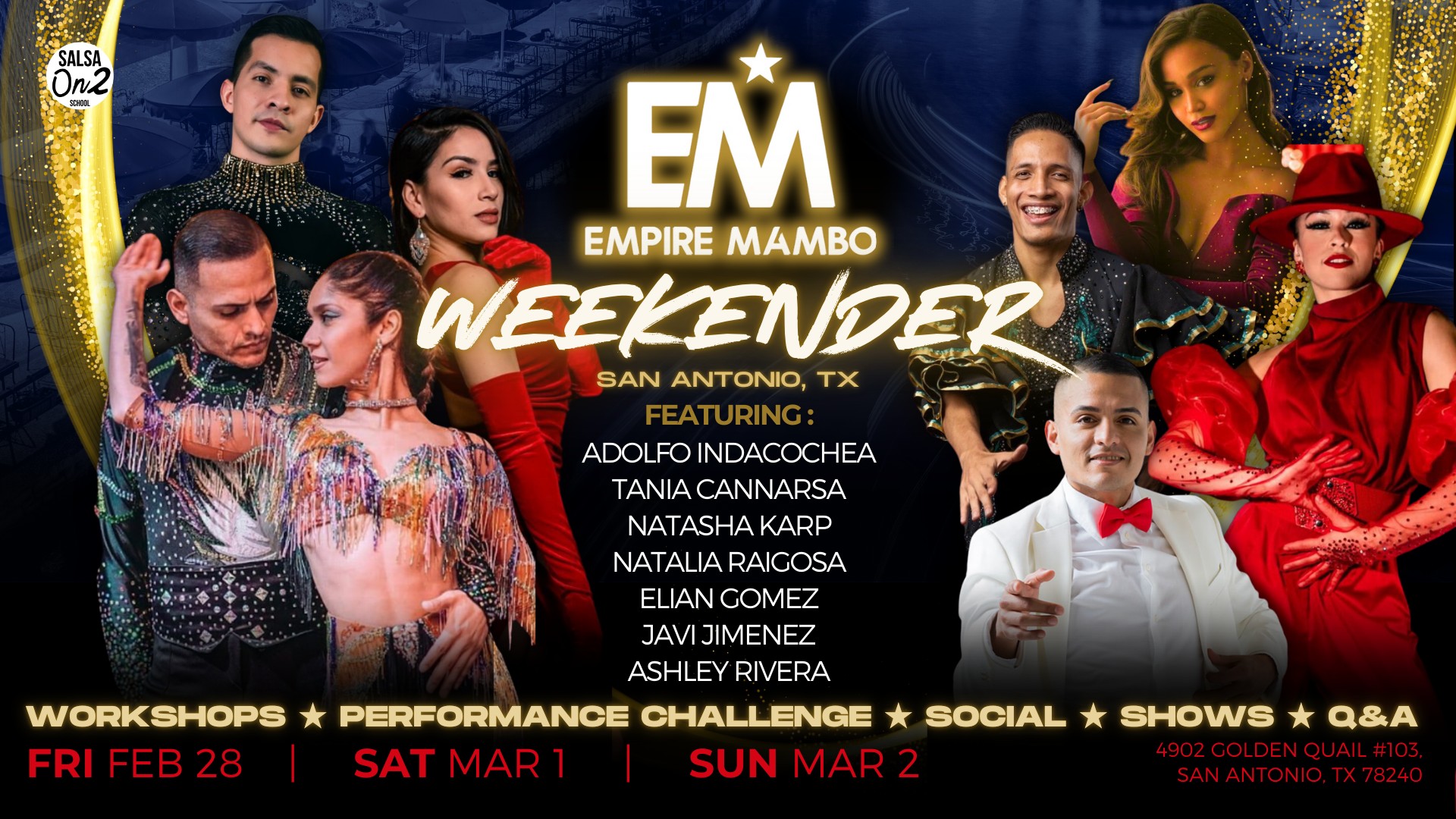 Empire Mambo Weekender San Antonio TX * Feb 28th - Mar 2nd 2025*