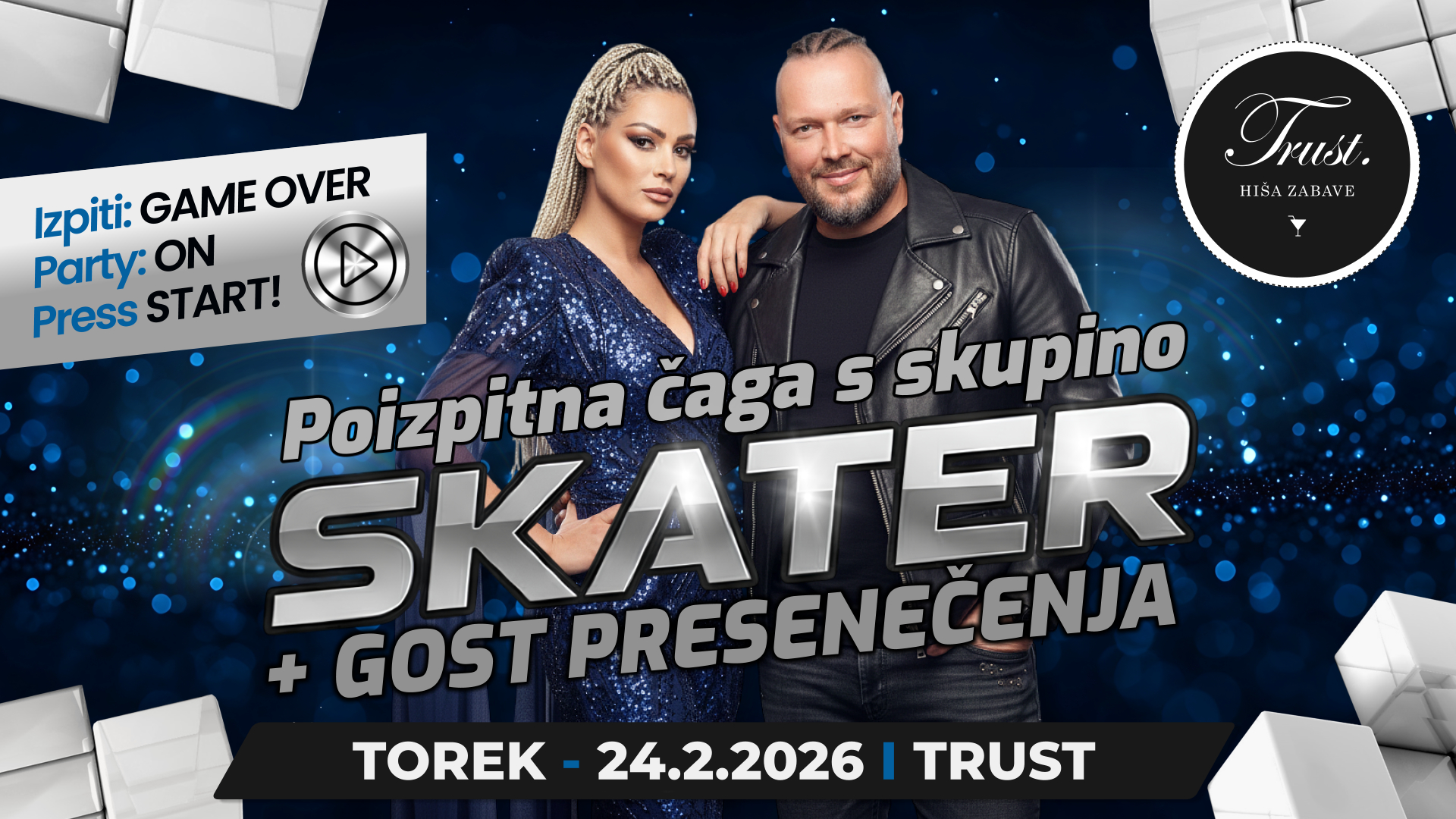 MEGA POIZPITNA ČAGA ✰ 𝗦𝗞𝗔𝗧𝗘𝗥 & GOST PRESENEČENJA ✰