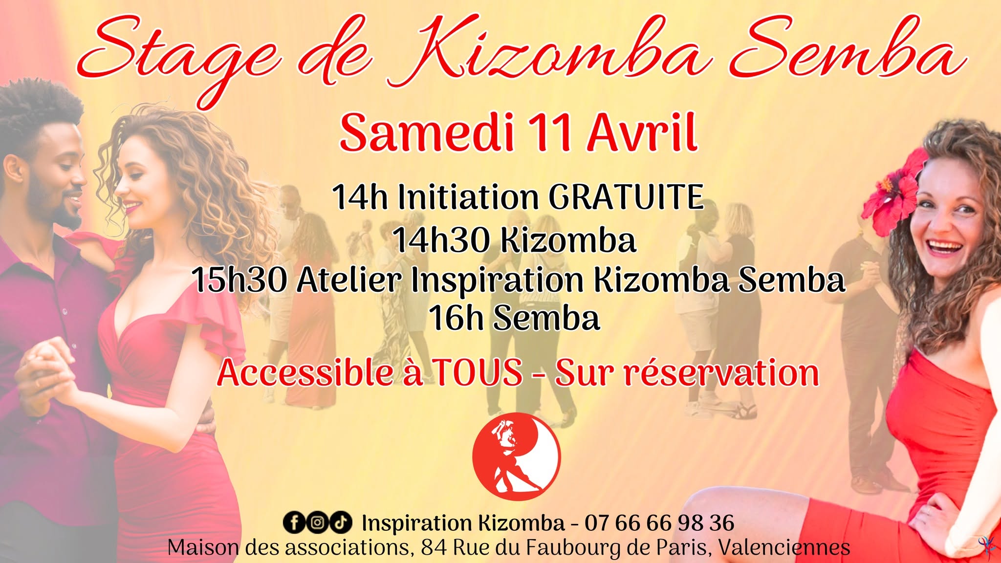 🌟 STAGE Edition spéciale KIZOMBA & SEMBA 🌟 Accessible à TOUS 🇦🇴