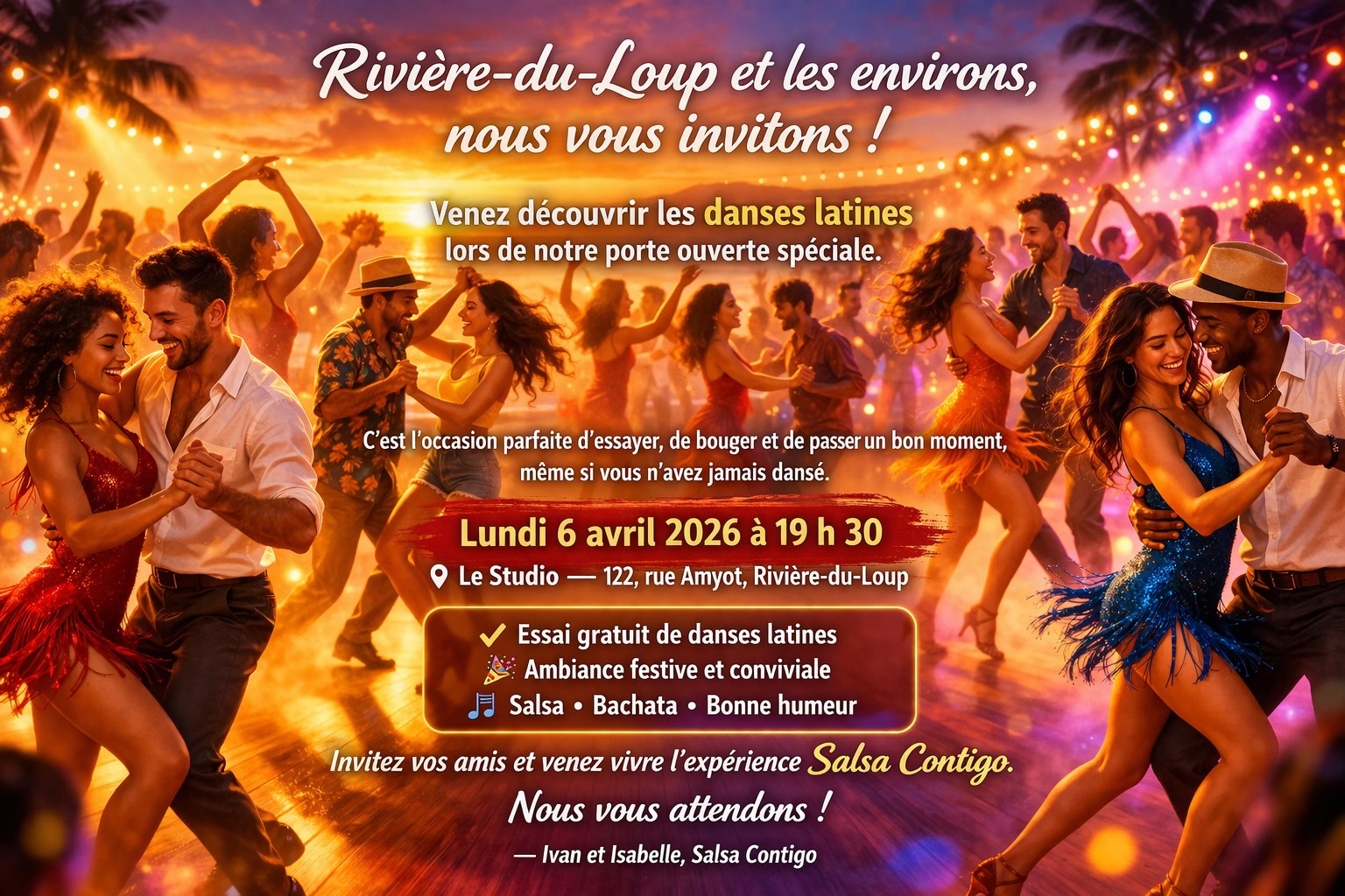 Portes Ouvertes Danses Latines à RDL!