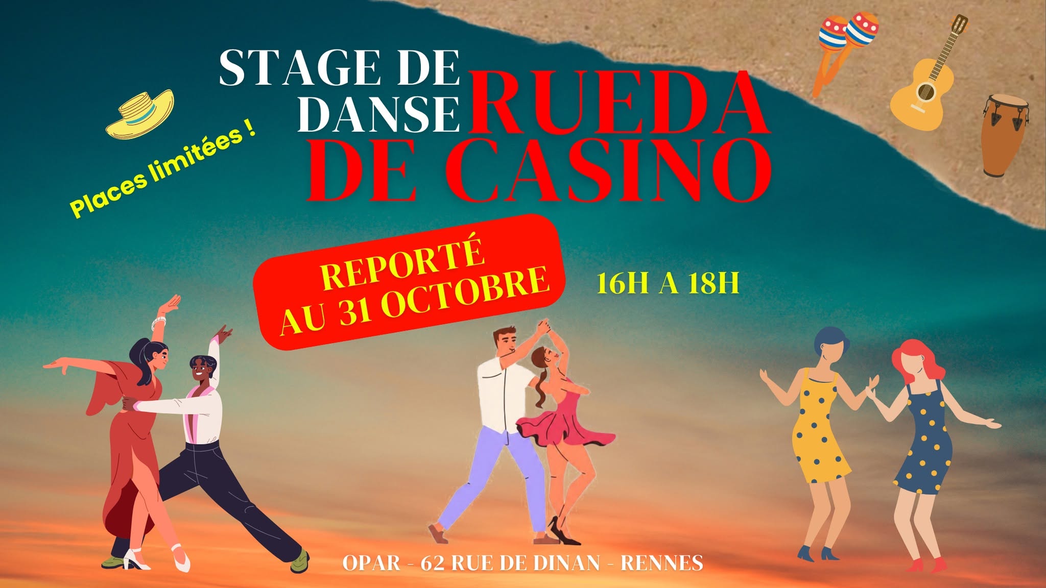 Rueda de Casino - Stage Débutant