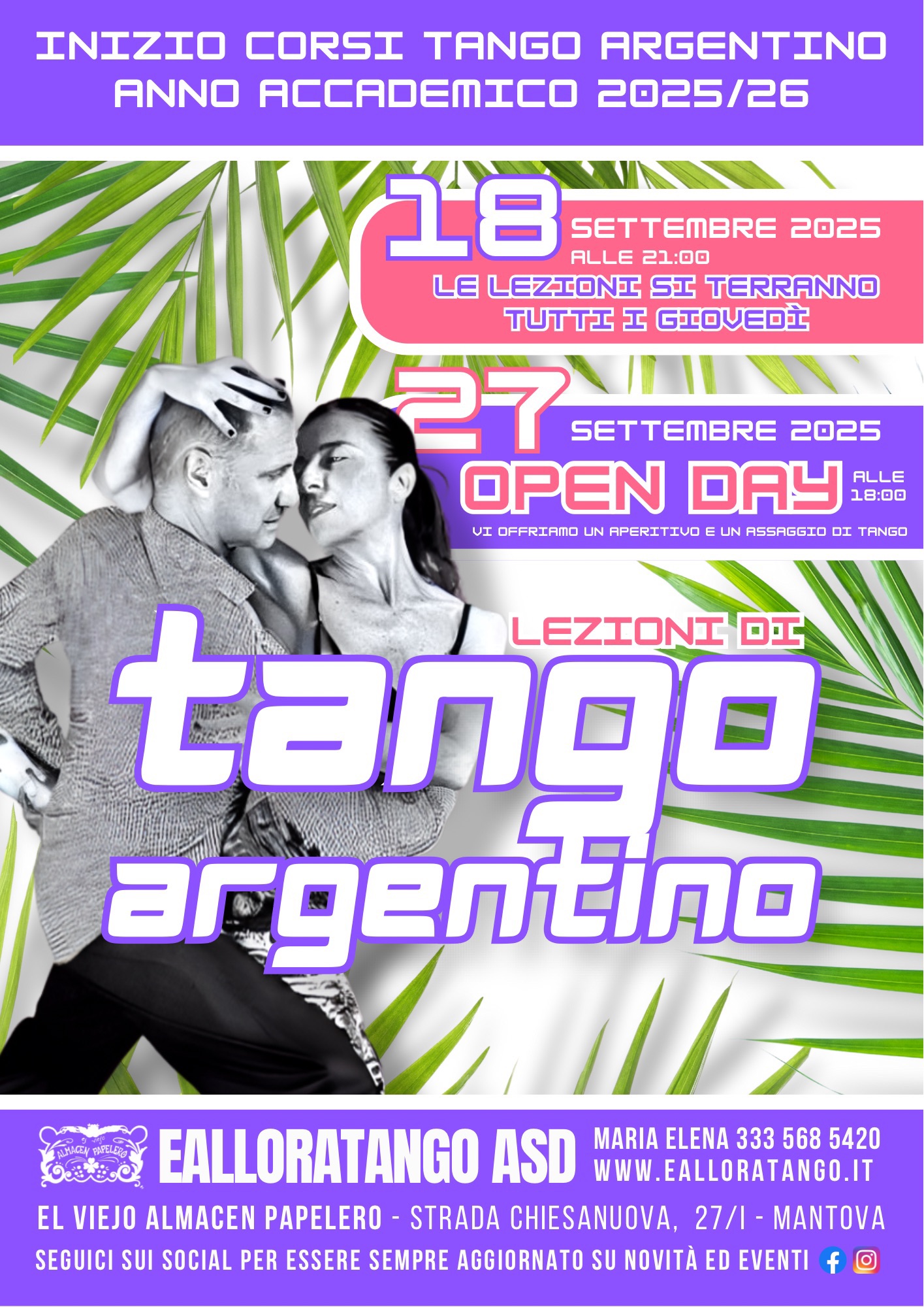 Nuovi Corsi di Tango Argentino