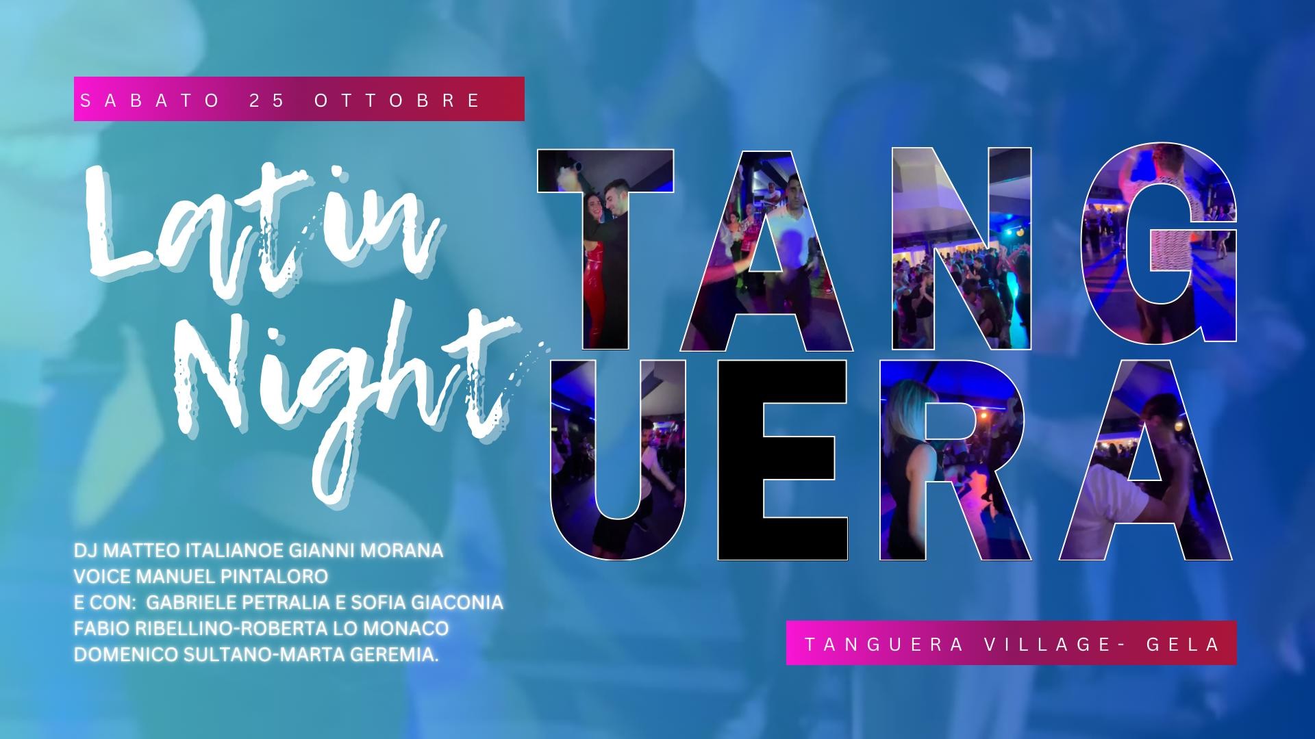 Sabato Latino Tanguera Disco Gela