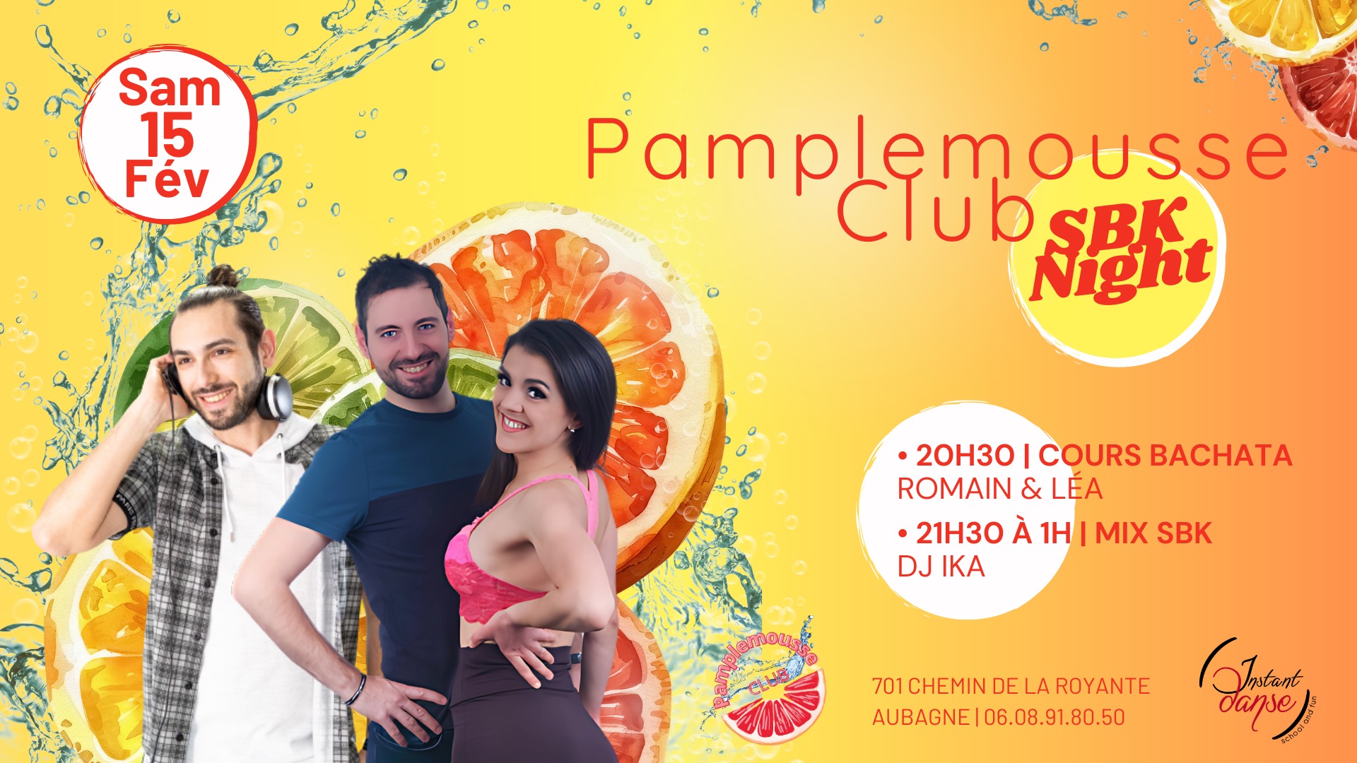 Pamplemousse Club : SBK Night