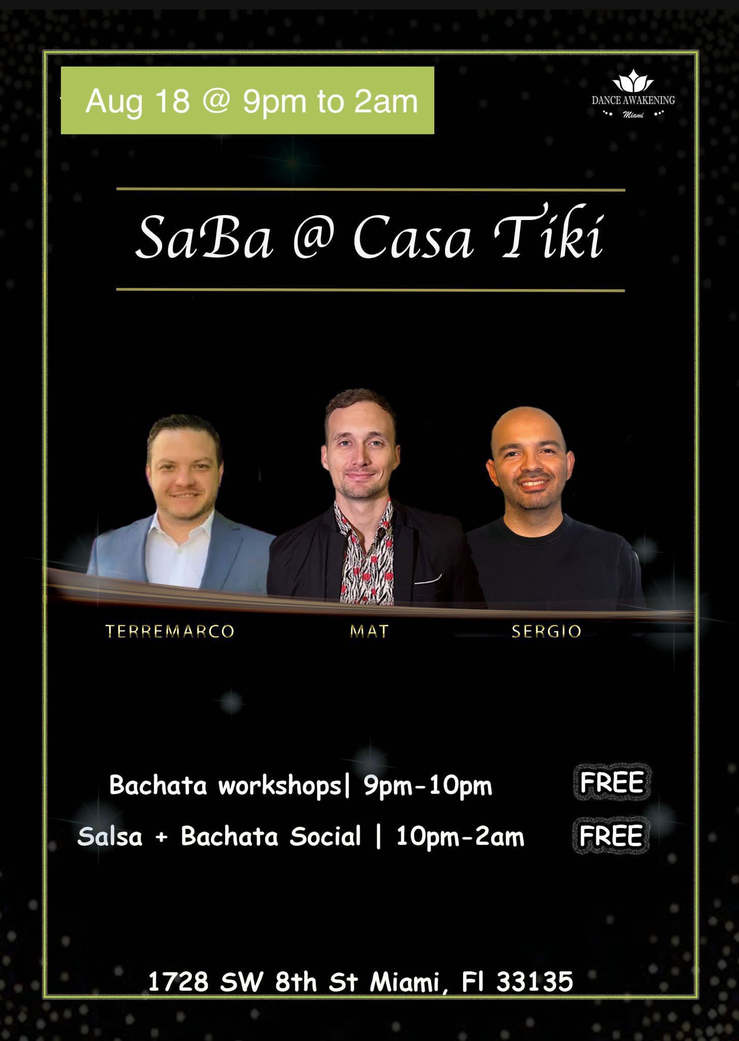 SaBa @ Casa Tiki
