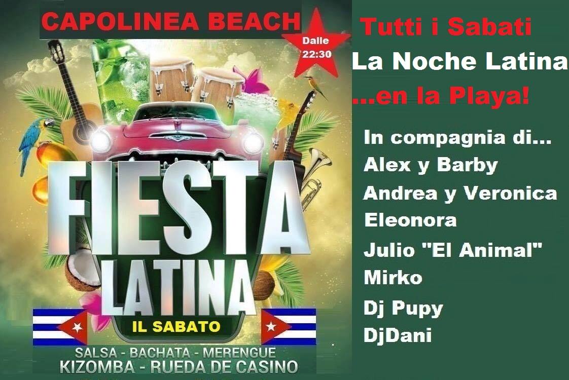 La Noche Latina - Il Sabato del Capolinea Beach!