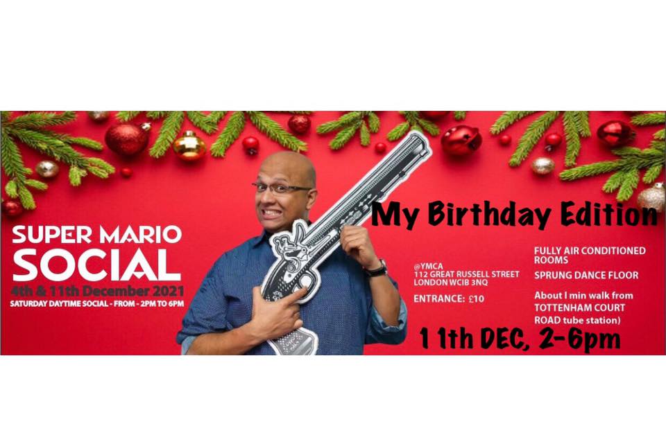 Super Mario Daytime social - Birthday Edition