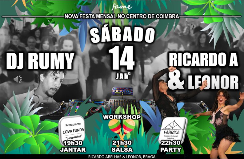 FESTA MENSAL COIMBRA