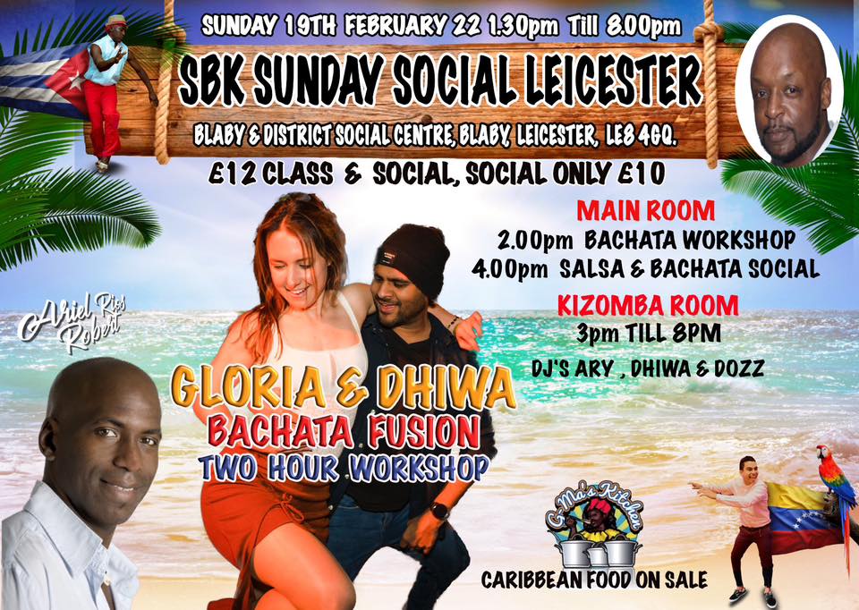 SBK SUNDAY SOCIAL LEICESTER ★ ☞ Sun 19th February 2023 ☆ ☞ 1:30pm - 8:00pm