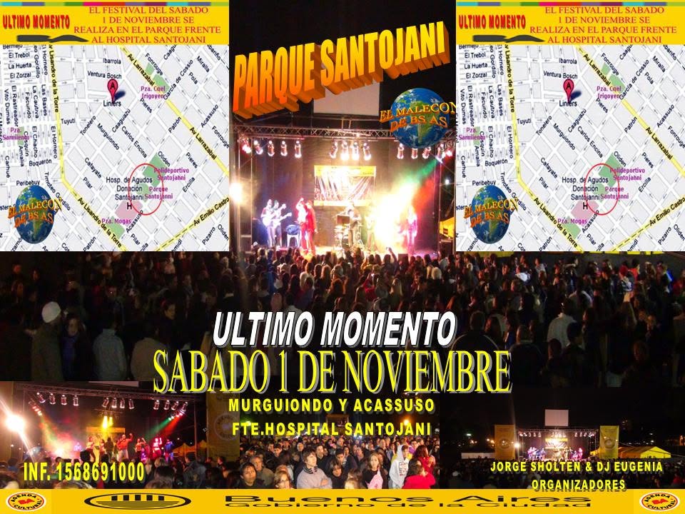 EL MALECON DE BS AS -PARQUE SANTOJANI-