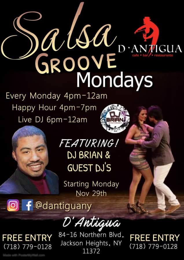 Salsa Mondays after work in Queens
