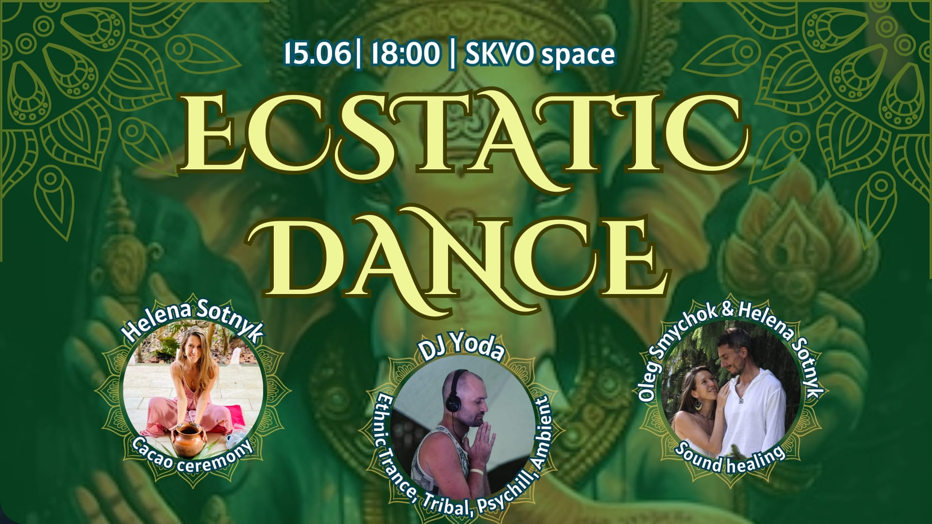 Ecstatic dance with DJ Yoda