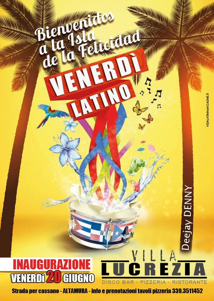VENERDI' LATINO - ALTAMURA CASSANO
