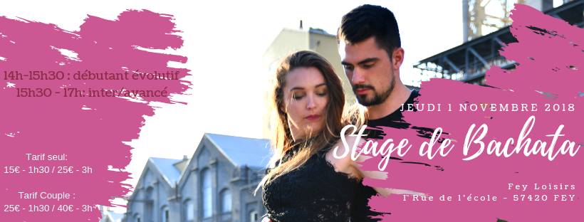 Stage de Bachata Sensuelle