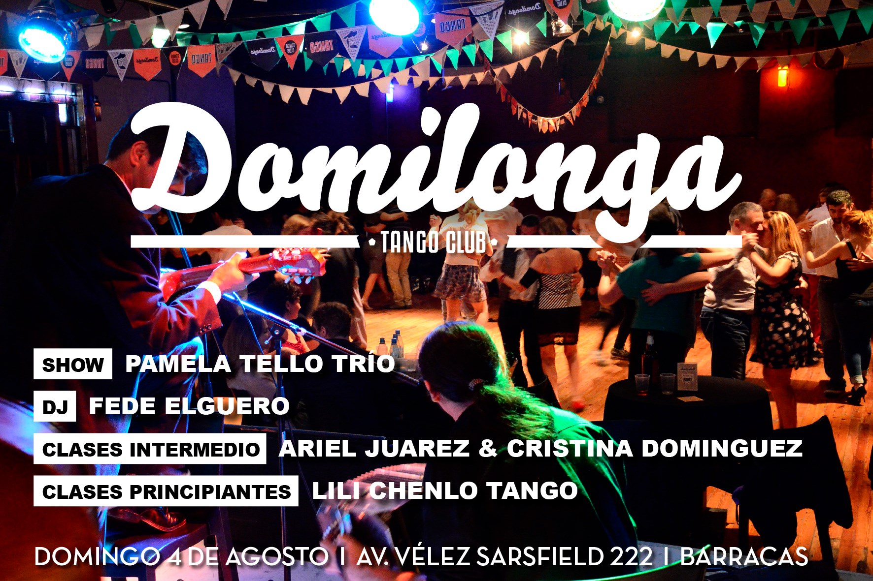 La domilonga Tango Club #tangomilonguero