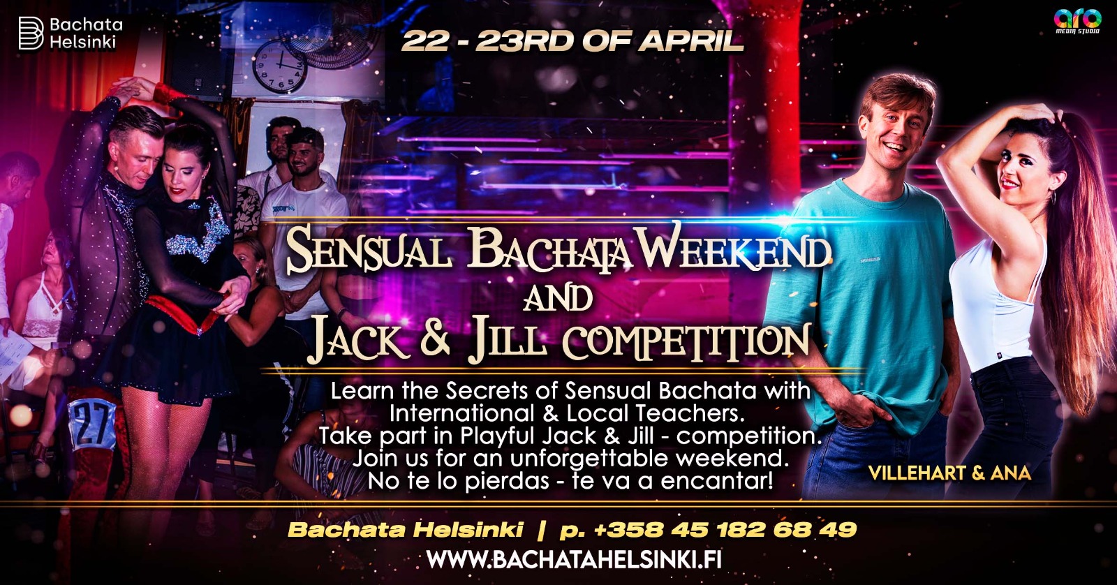 Sensual Bachata Weekend and J&J -competition