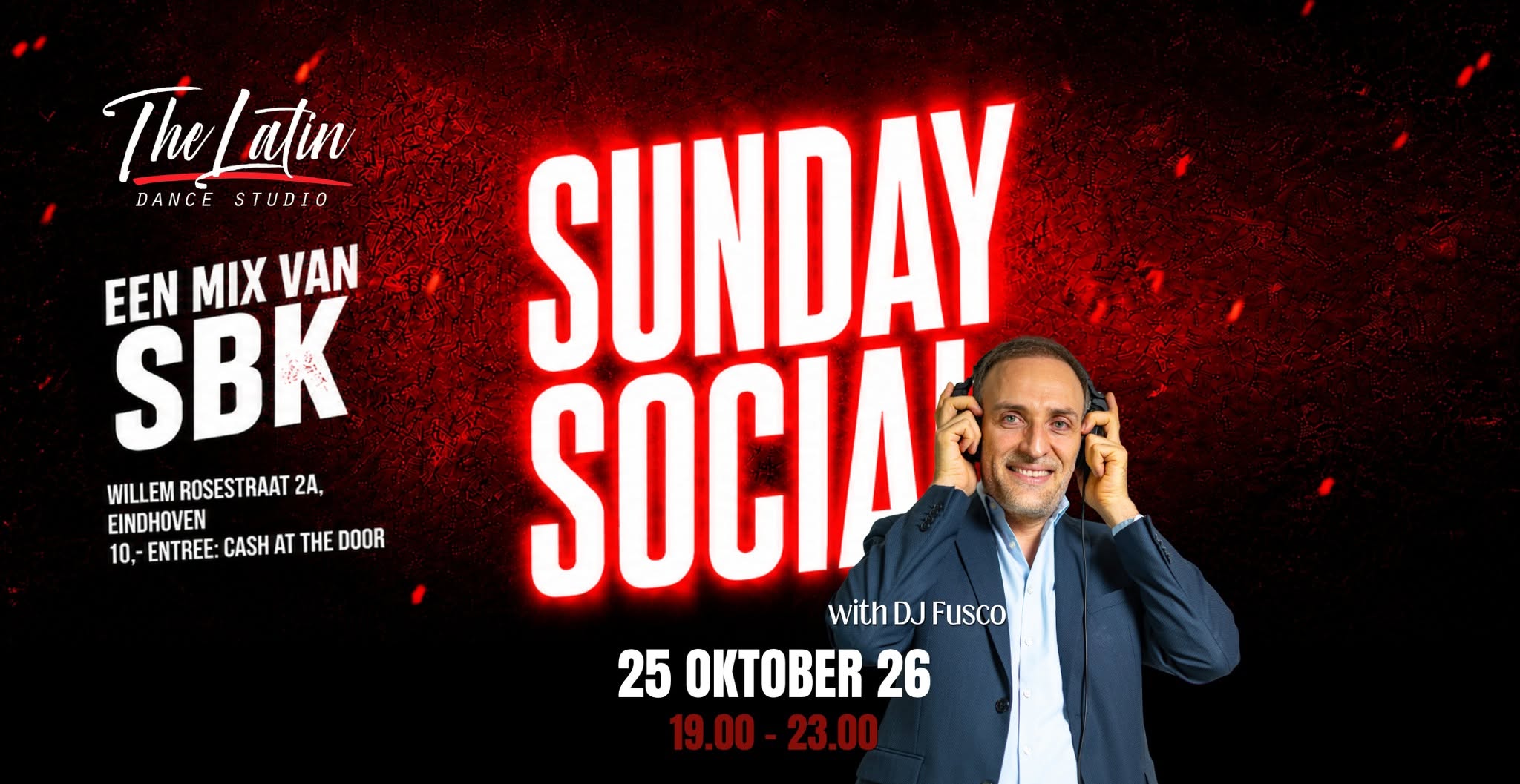 Next week on Sunday, SBK social with DJ Fusco!