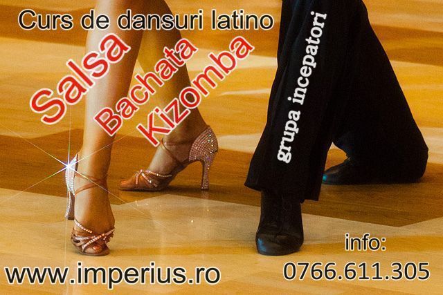 Curs grupa incepatori - salsa , bachata & kizomba - in Bucuresti
