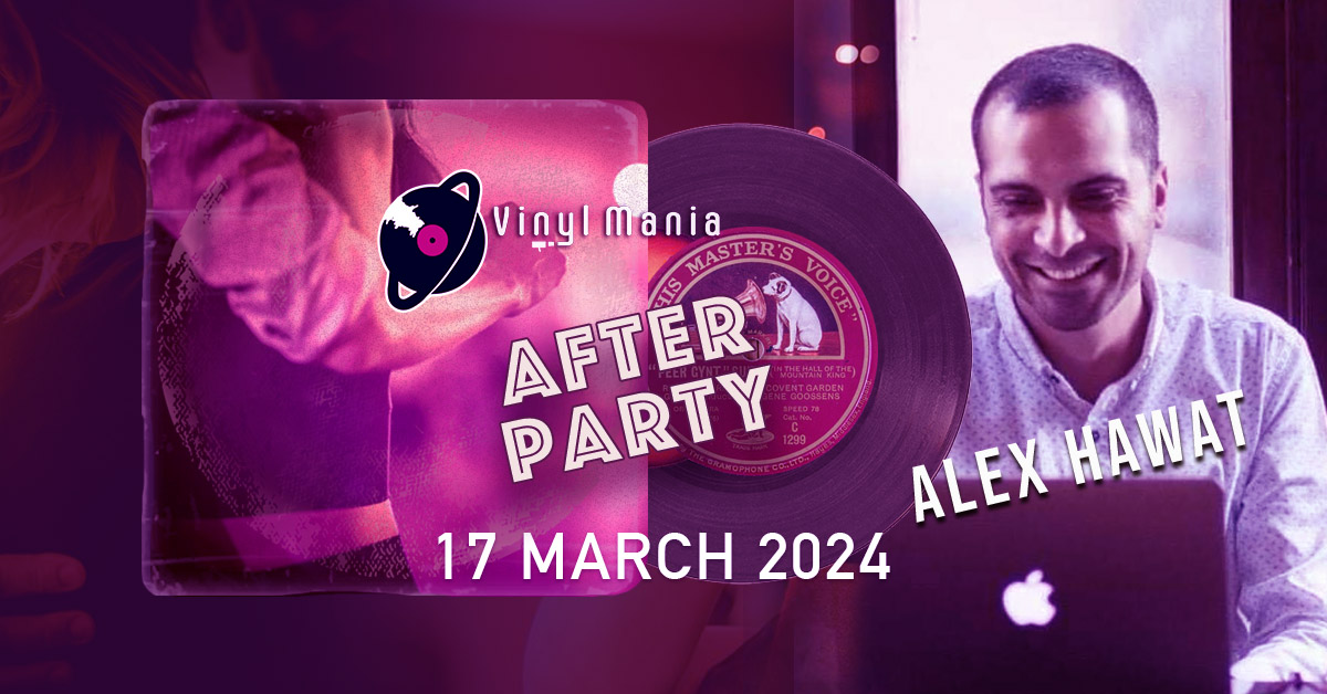Marathon Vinyl Mania: after party - DJ Alex Hawat ❤️