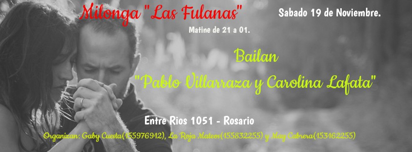 Milonga "Las Fulanas"