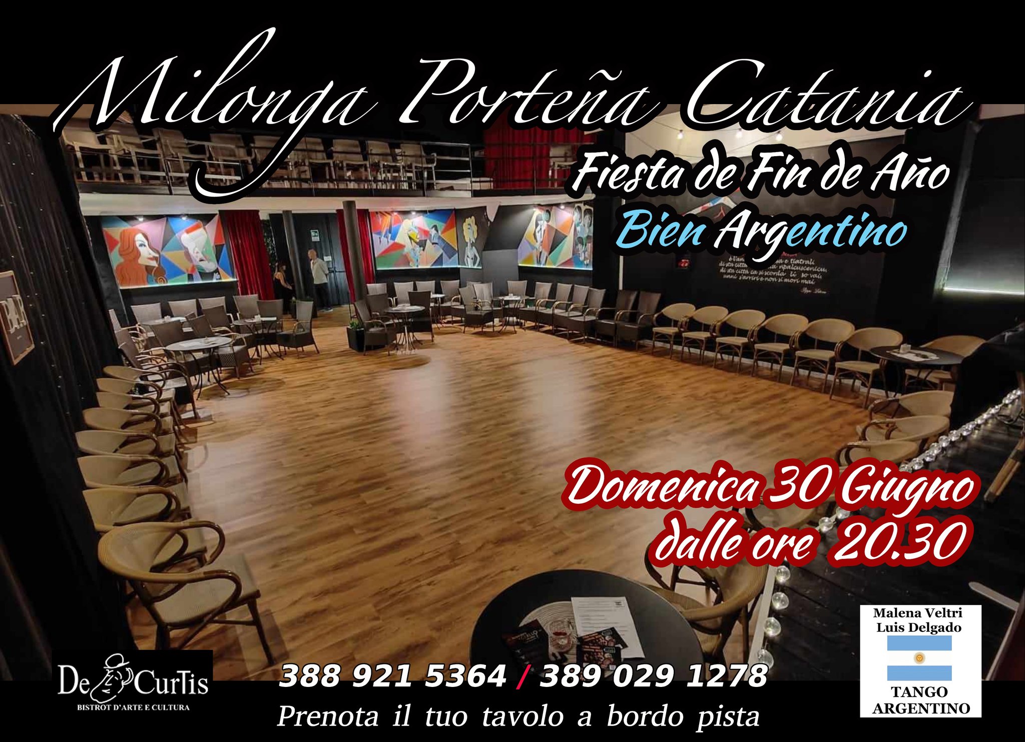Milonga Porteña Catania 🇮🇹🇦🇷 Fiesta de Fin de Año