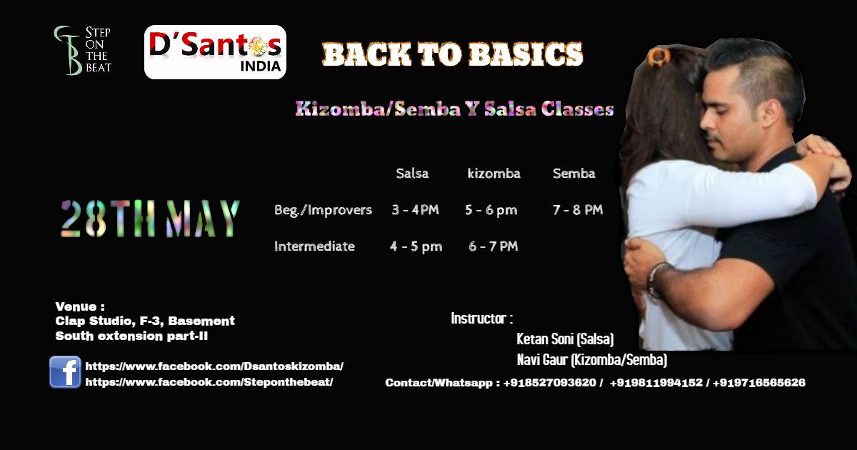 Kizomba Y Semba Y Salsa Classes