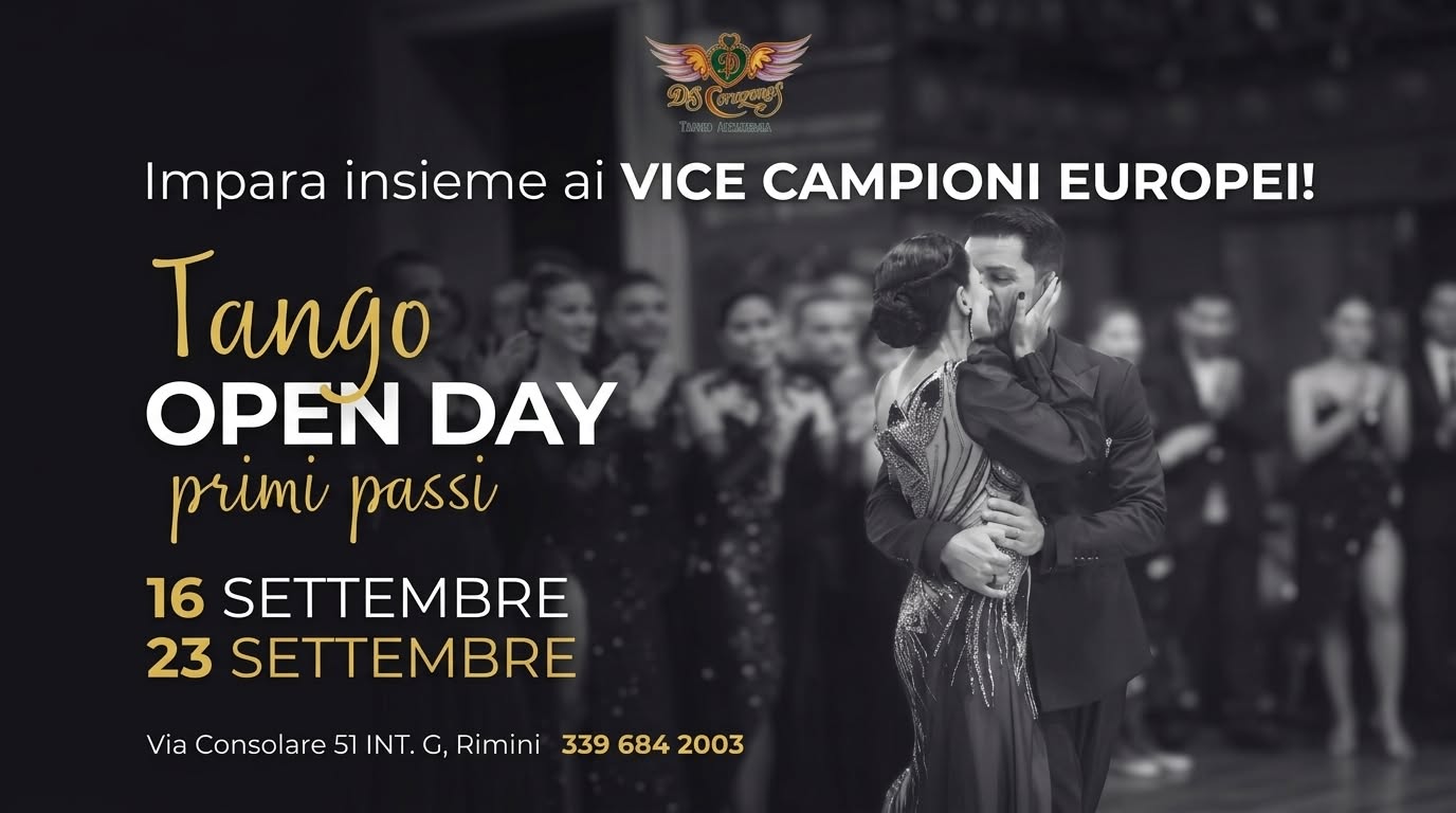 Tango Argentino a RIMINI - Nuovi Corsi - 2 Corazones Tango Accademia
