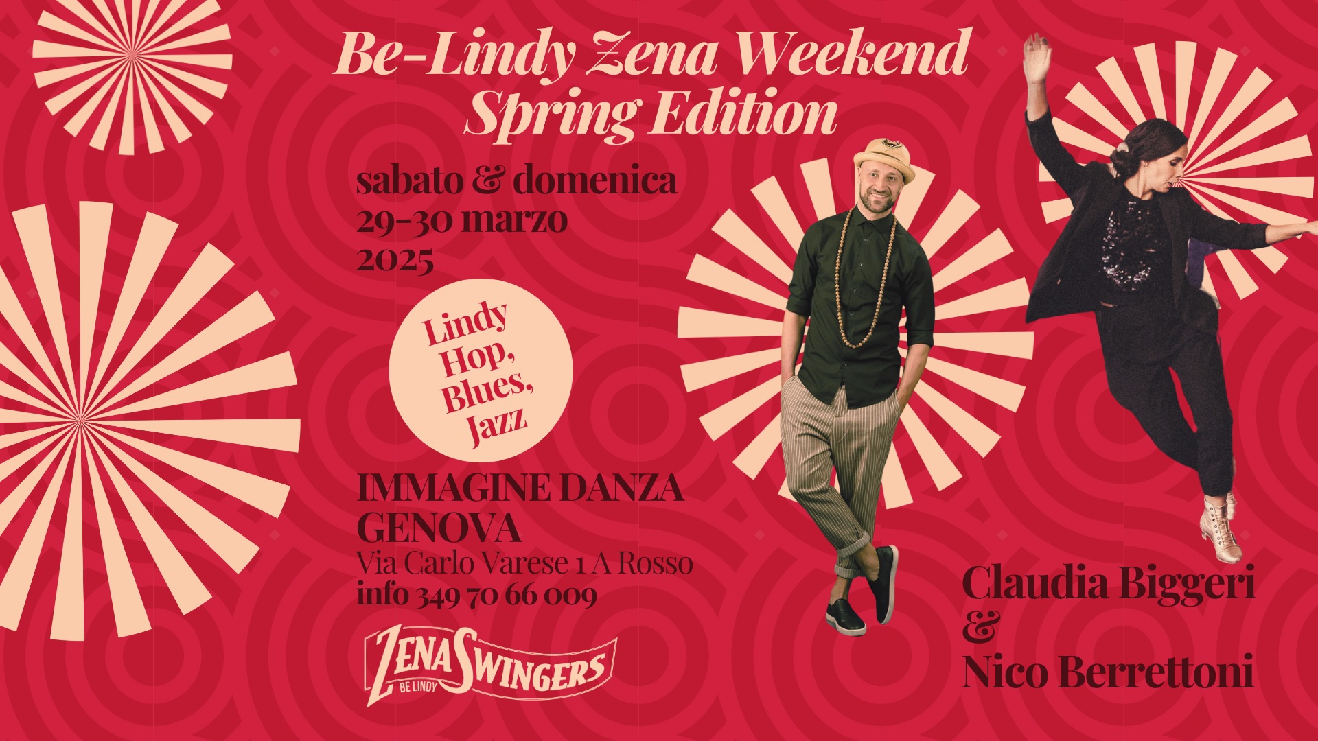 Be-Lindy Zena Weekend - Spring Edition