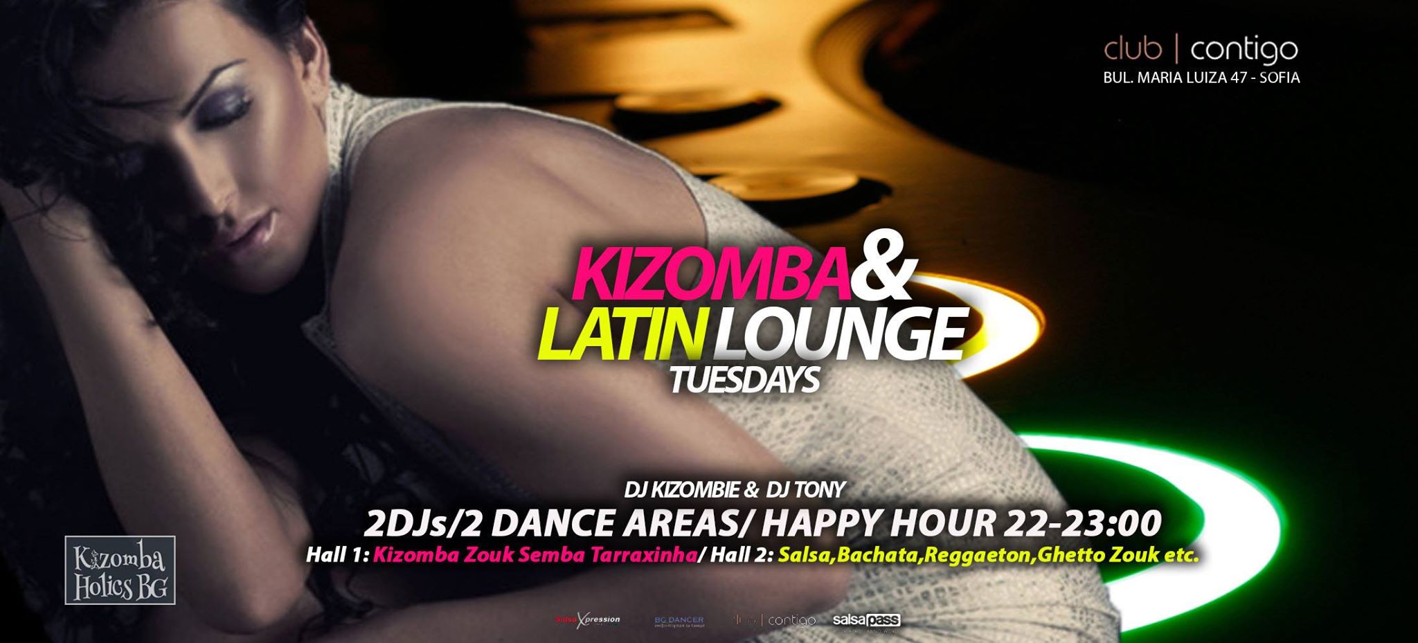 KIZOMBA & LATIN LOUNGE TUESDAYS - STUDENTS - FREE ENTRANCE!