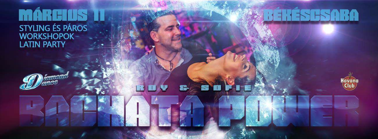 Bachata Power Day ➤ Workshop Roy & Sofie ➤ Békéscsaba