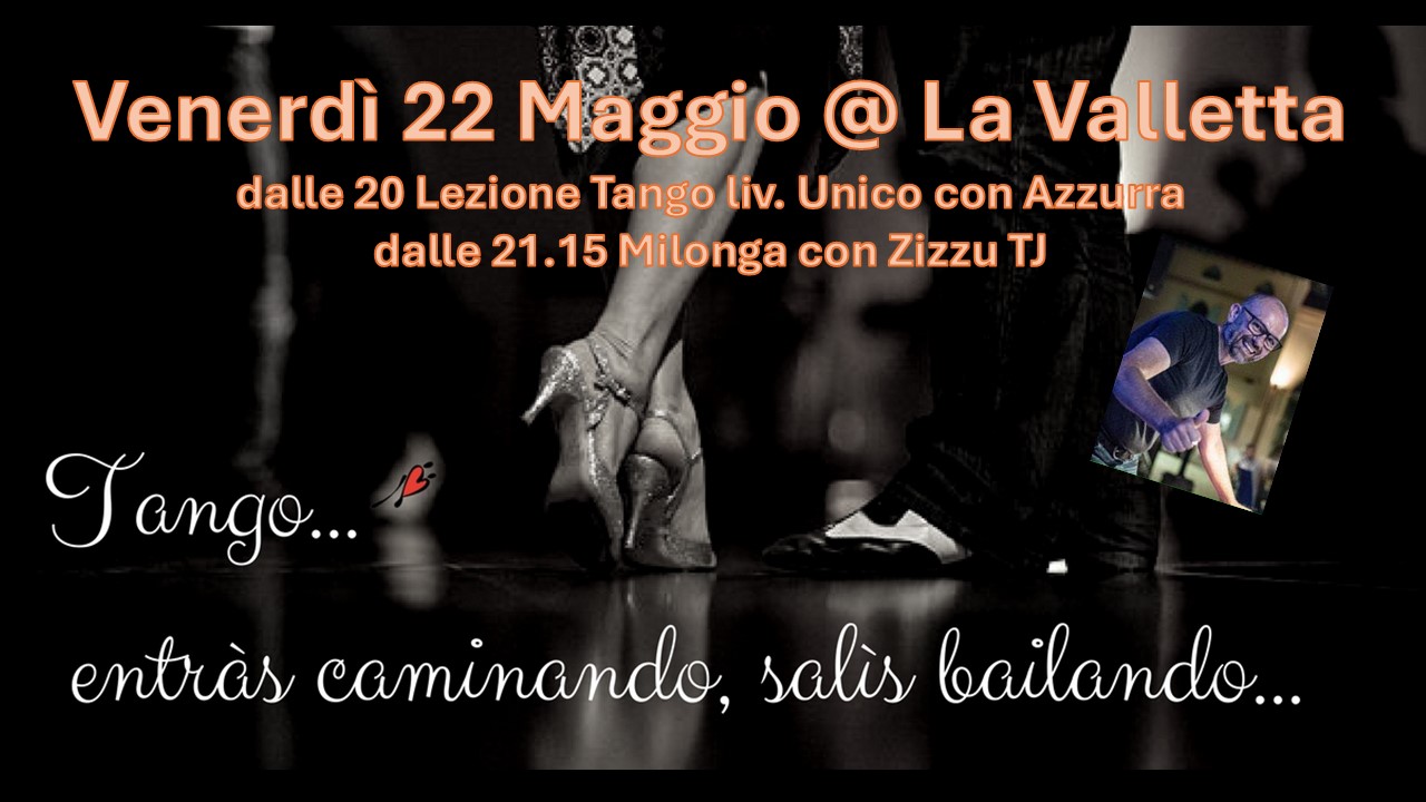 SUPER MILONGA del VENERDI' a GENOVA >> TJ ZIZZU <<