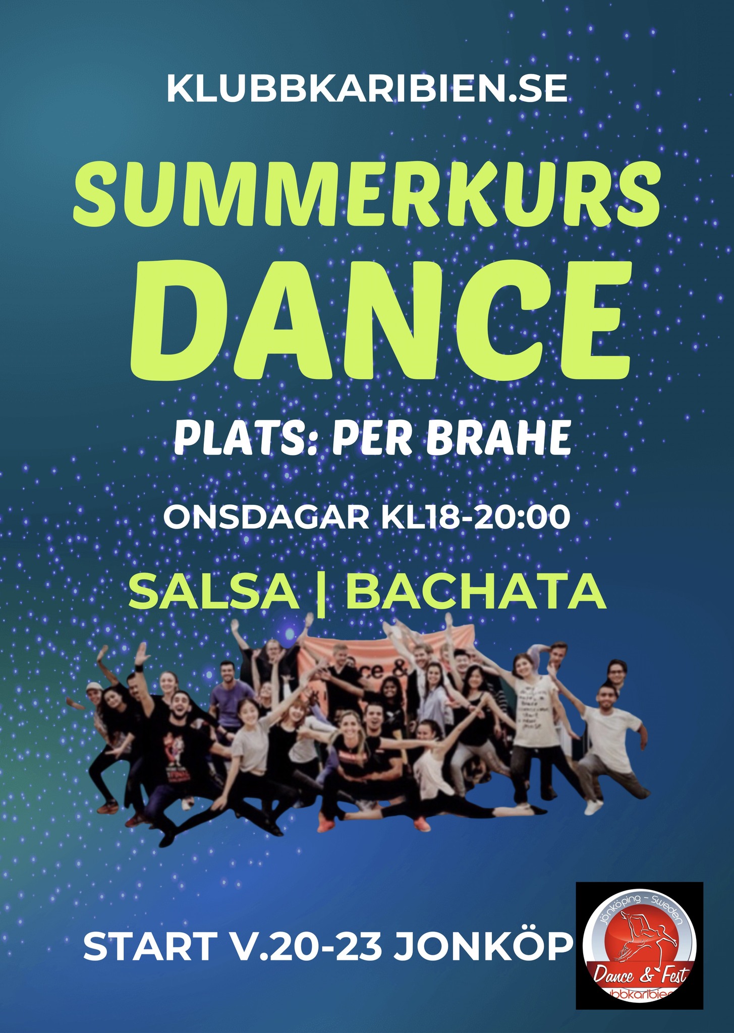 Sommarkurser Salsa& Bachata
