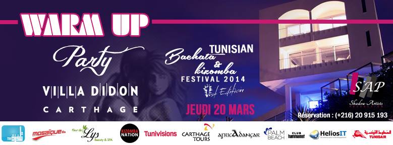 Warm-up Tunisian Bachata & Kizomba Festival