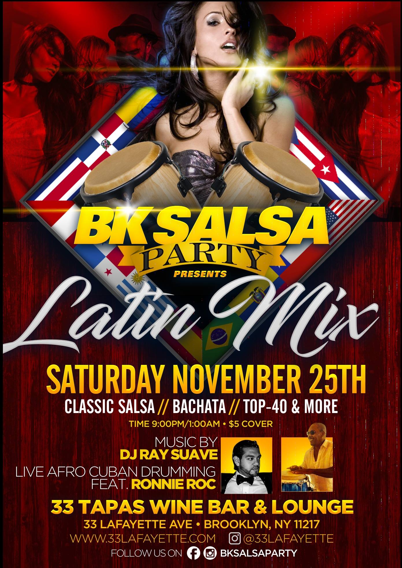 BK Salsa Party presents Latin Mix!
